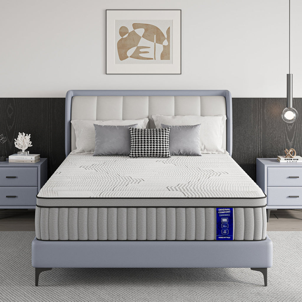 EGOHOME 12" Medium Hybrid Mattress
