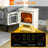 Electric Fireplace Heater with Realistic LED Flames