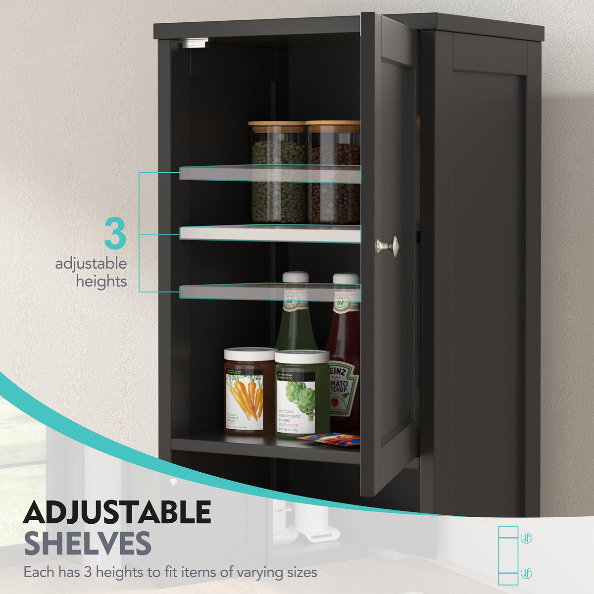 Ellory Freestanding Bathroom Cabinet