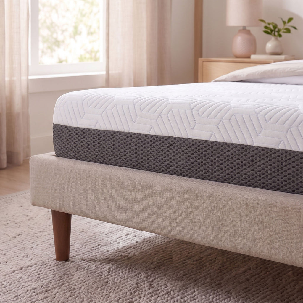 Epernay 8 in. Queen Firm Gel Memory Foam Mattress with Temperature Regulating Cooling Cover