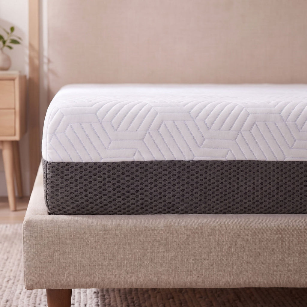 Epernay 8 in. Queen Firm Gel Memory Foam Mattress with Temperature Regulating Cooling Cover