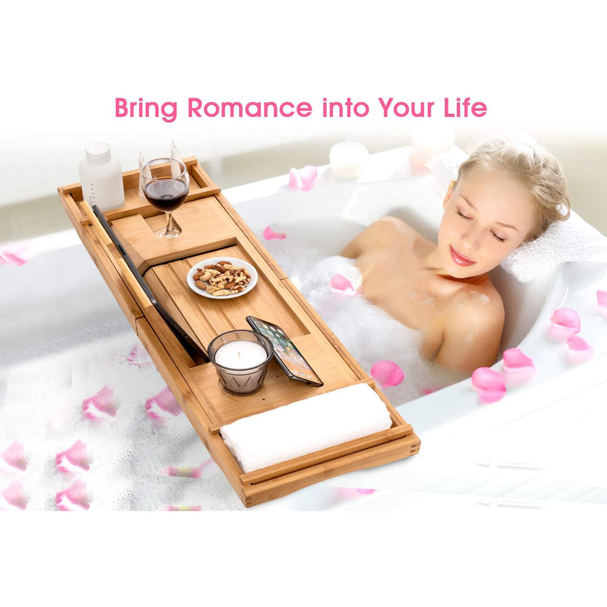 Eras Bamboo Bath Caddy