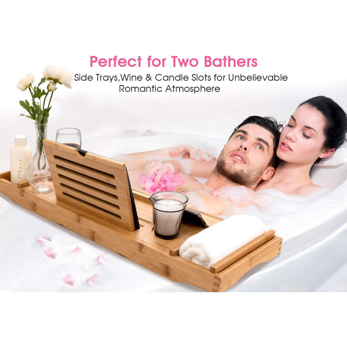 Eras Bamboo Bath Caddy