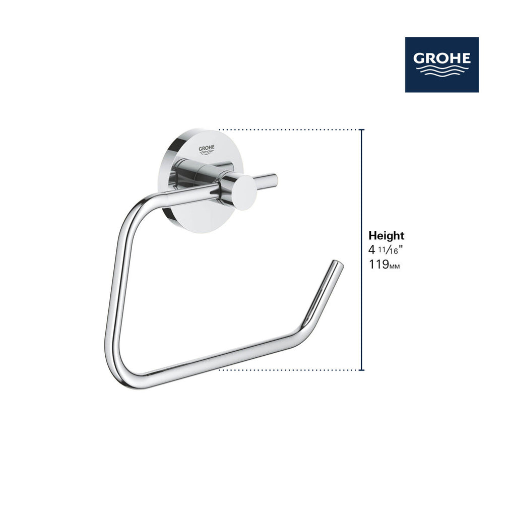 Essentials Cube Wall Mount Toilet Paper Holder 40689001