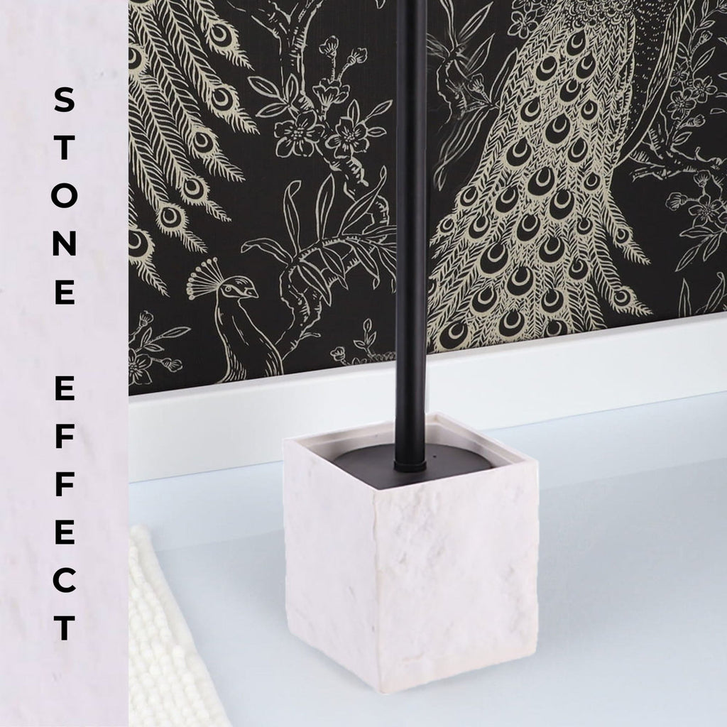 Evideco Resin Toilet Brush And Holder