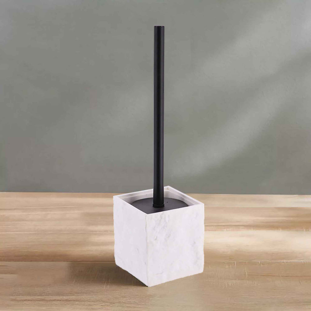 Evideco Resin Toilet Brush And Holder