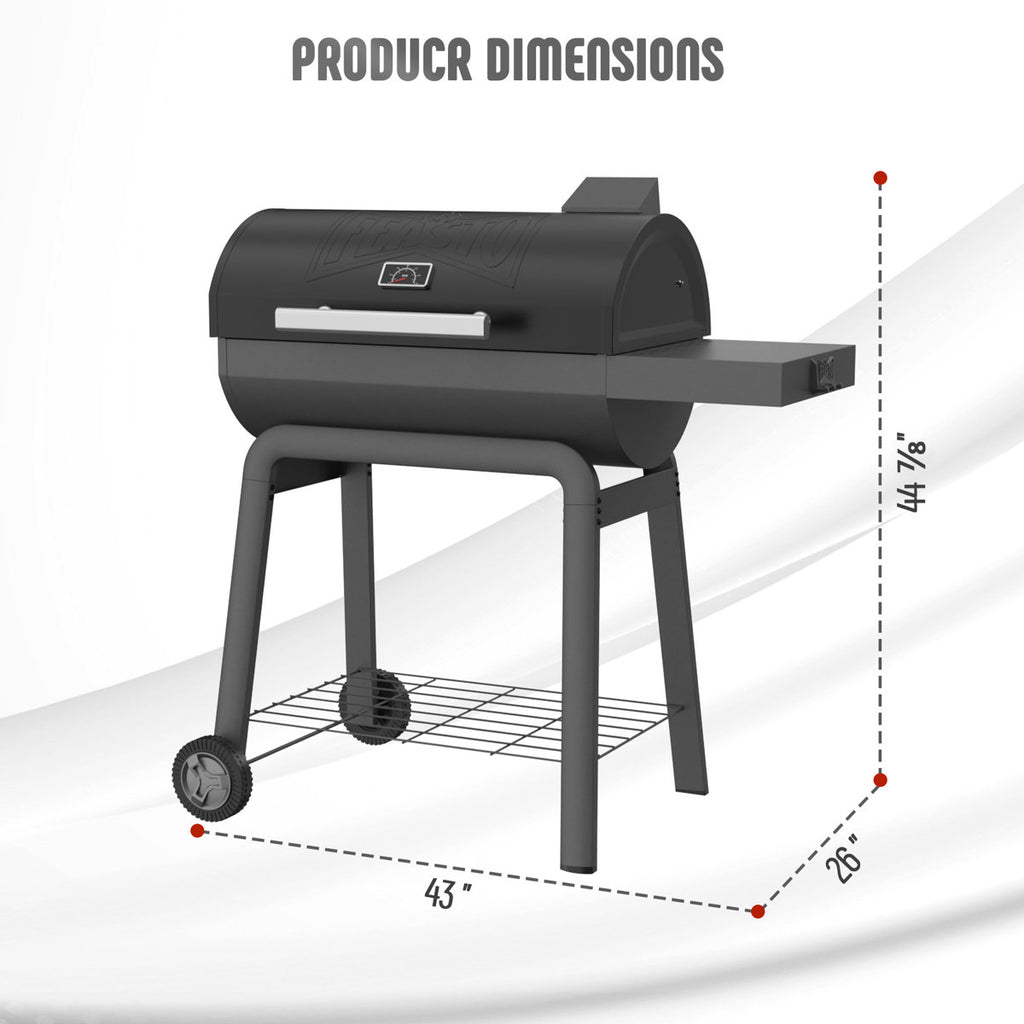 Feasto Charcoal Grill with Cover
