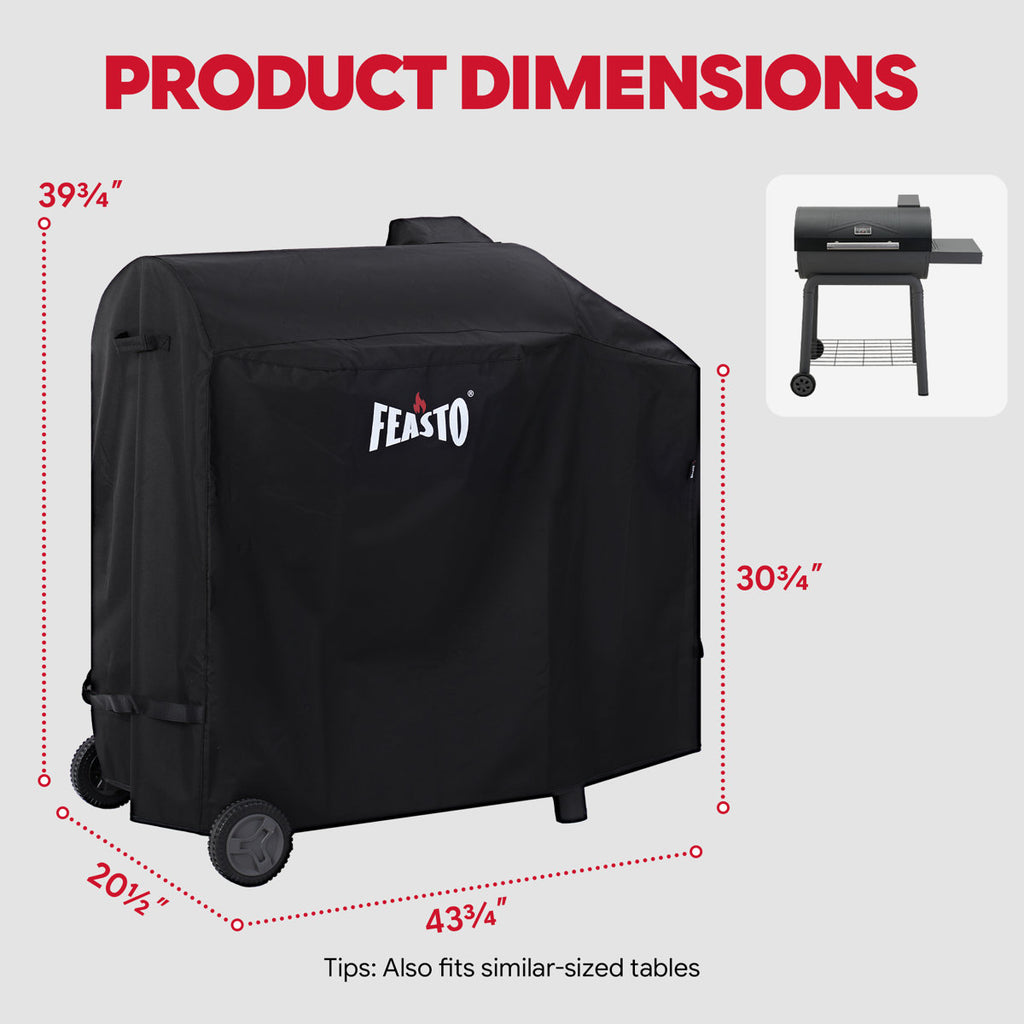 Feasto Charcoal Grill with Cover