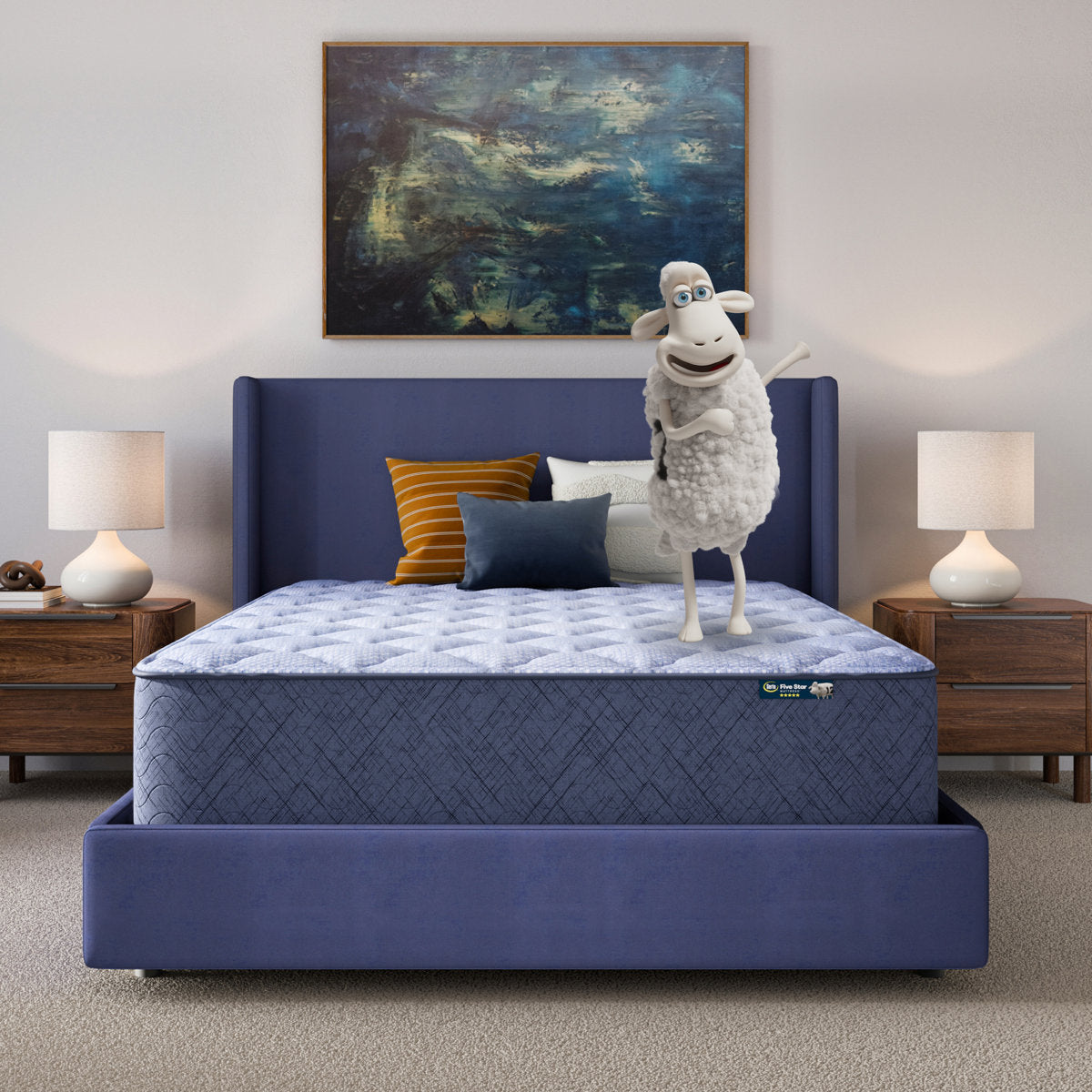 Five Star Mattress Sleep to Go 14" Plush Mattress in a Box