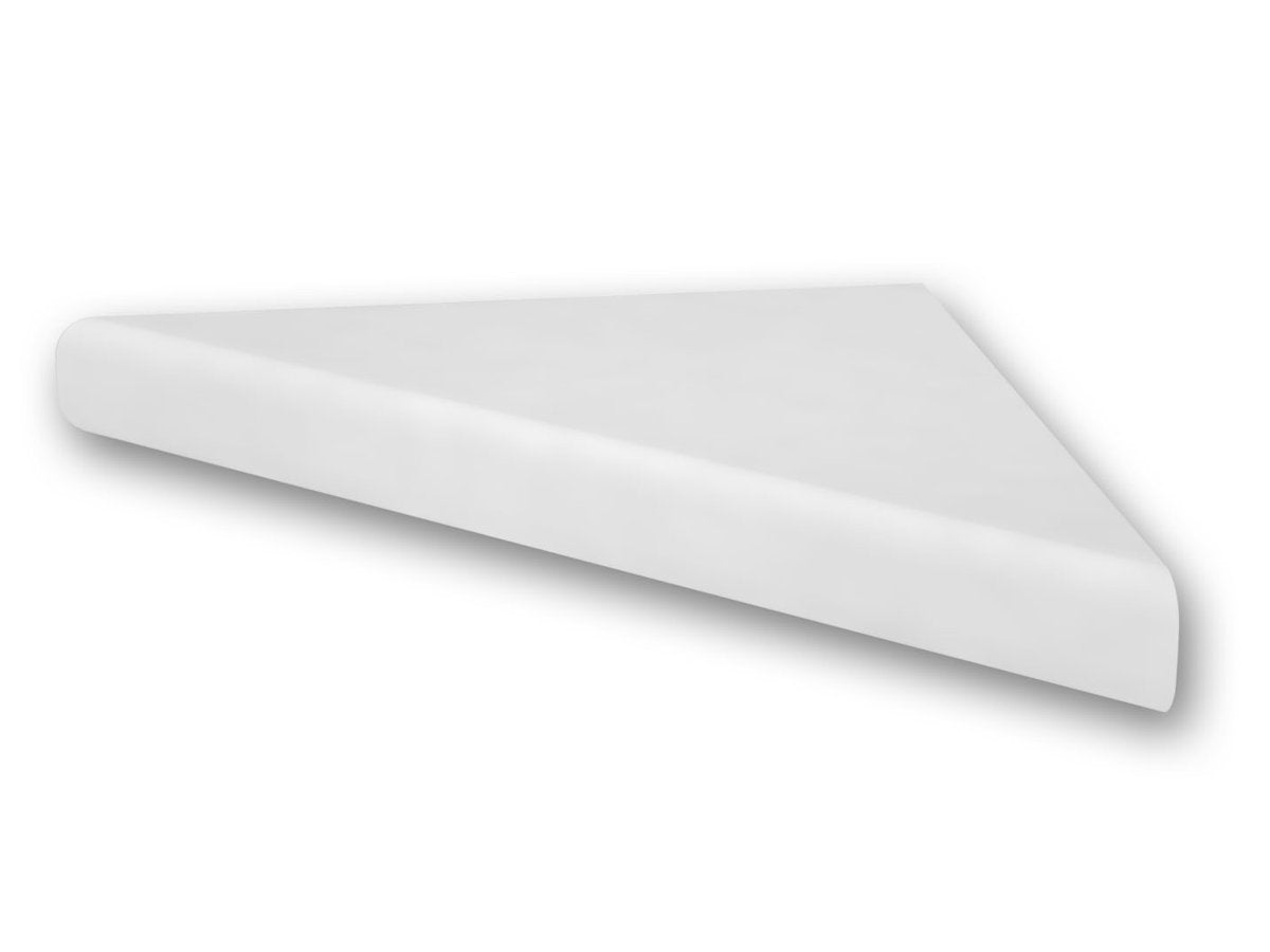 FlexStone 15" Corner Shelf Niche in White