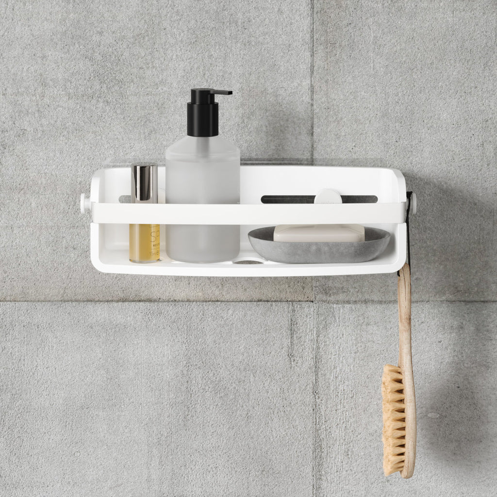 Flex Adhesive Shower Basket