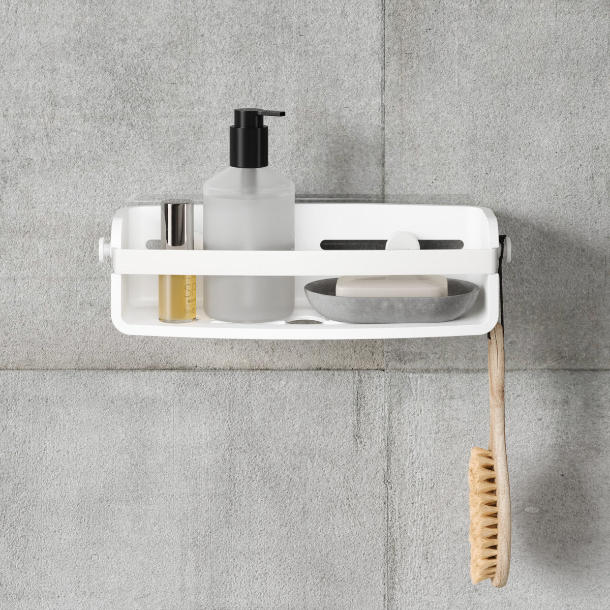 Flex Adhesive Shower Basket