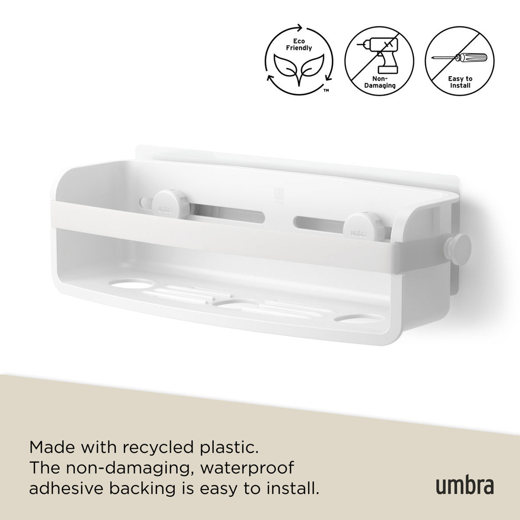 Flex Adhesive Shower Basket