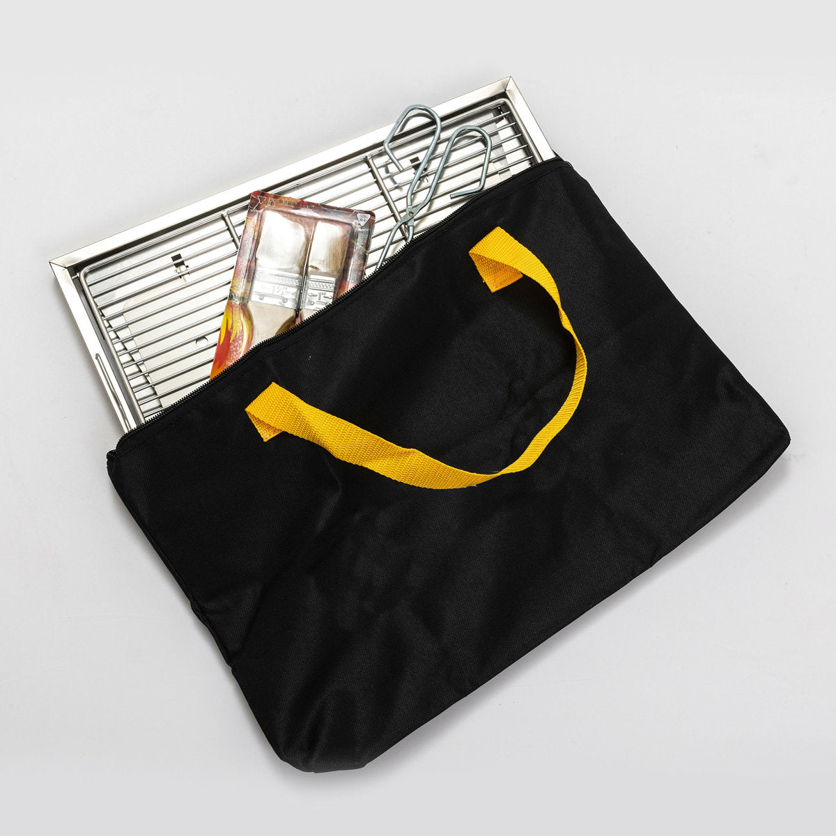 Foldable Charcoal Bbq For Outdoor Recreation - Steel Construction Portable Folded Steel, Ideal Gatherings And Trips