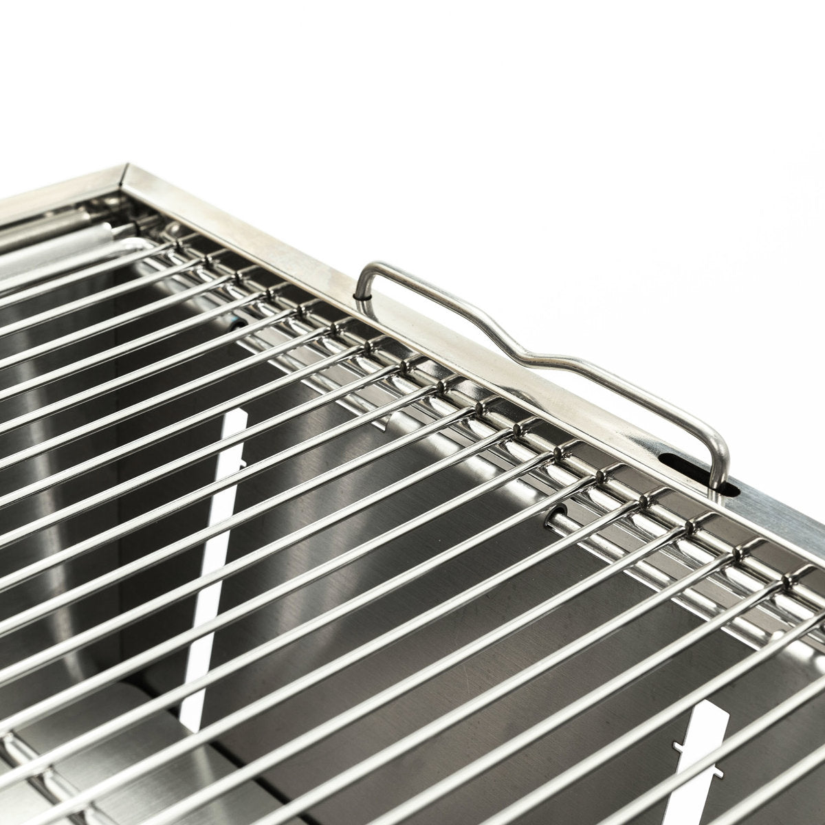 Foldable Charcoal Bbq For Outdoor Recreation - Steel Construction Portable Folded Steel, Ideal Gatherings And Trips