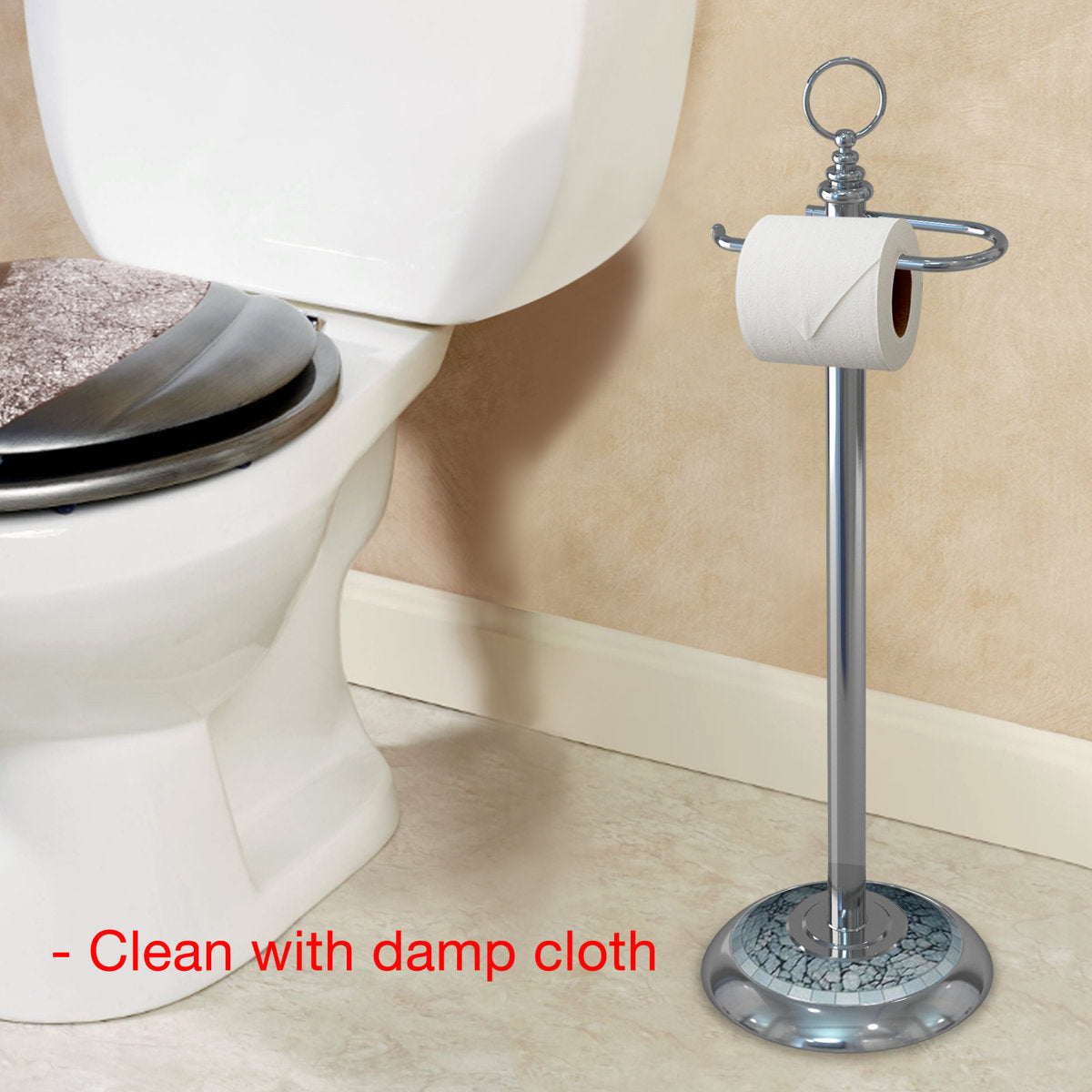 Free Standing Toilet Paper Holder TGC13AMH