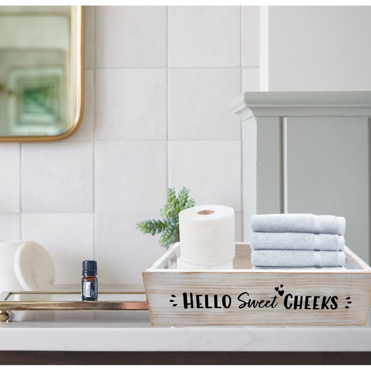 Free Standing Toilet Paper Holder ABN5E134-WHT