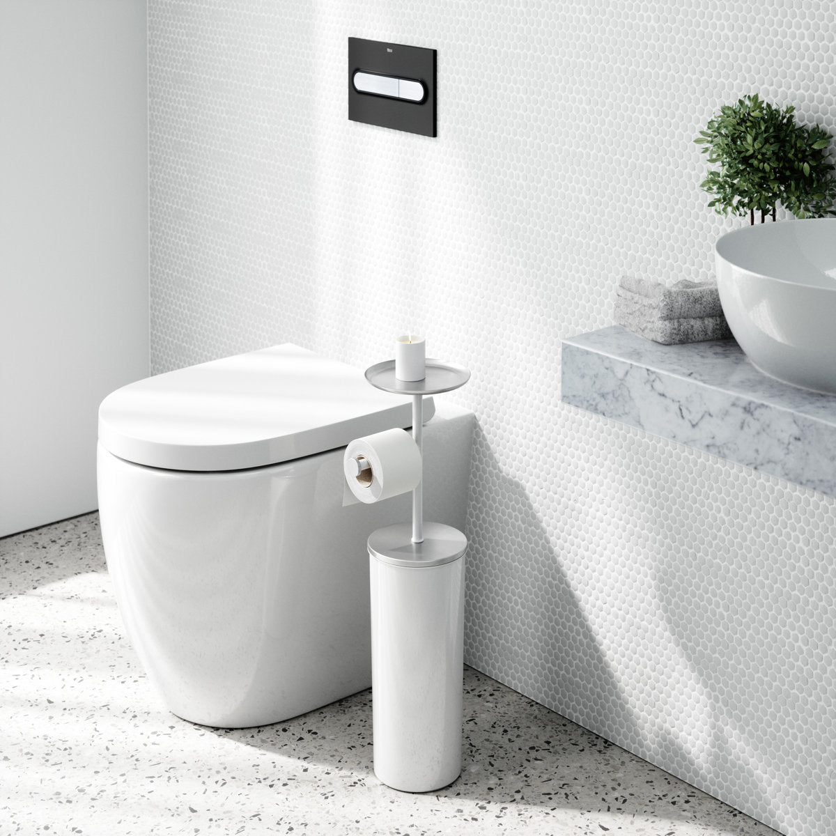 Free Standing Toilet Paper Holder 1012487-670