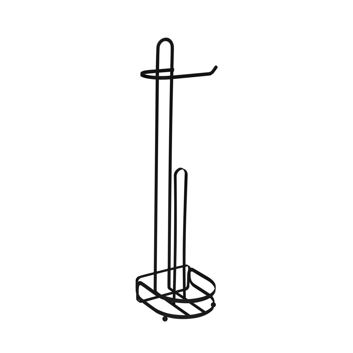 Free Standing Toilet Paper Holder EL-44043-BLACK