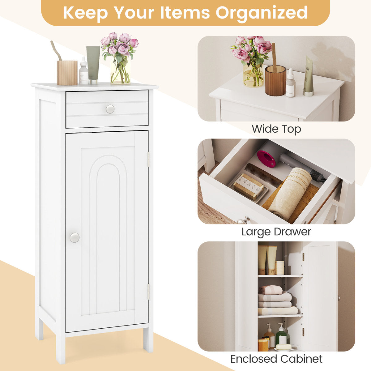 Freestanding Bathroom Cabinet