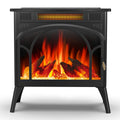 Freestanding Fireplace With Electronic Temperature Control