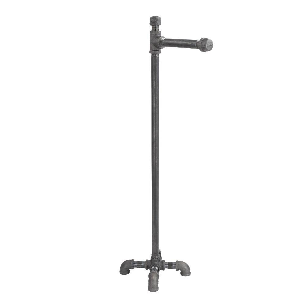 Freestanding Industrial Pipe Toilet Paper Holder 365 PD6856