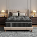Full Size Hybrid Mattress Medium Firm Pocket Spring,12 Inch Gel Memory Foam Mattress in a Box Euro Top