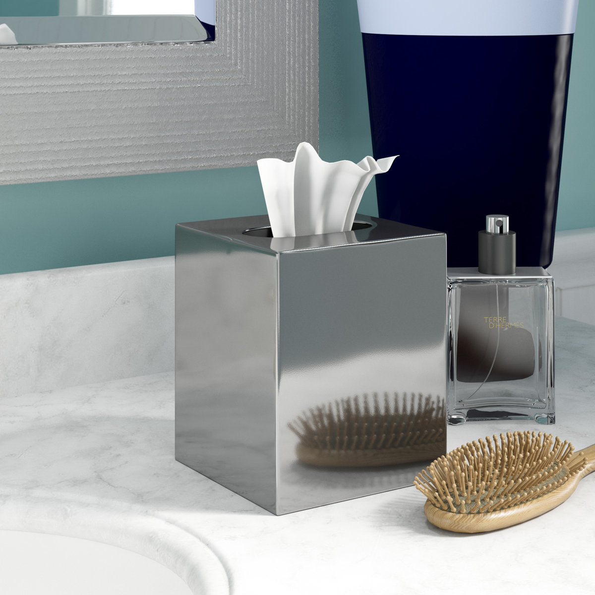 Gloss Tissue Box Cover