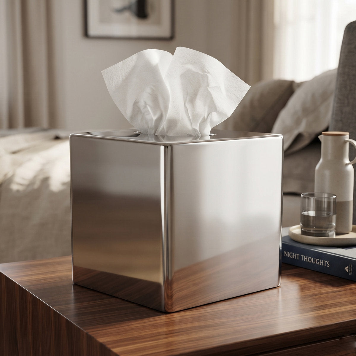 Gloss Tissue Box Cover