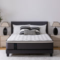 Gwendolyn 12''/14''/10'' Cool Frim Memory Foam Hybrid Mattress in a Box, OEKO-TEX® Certified