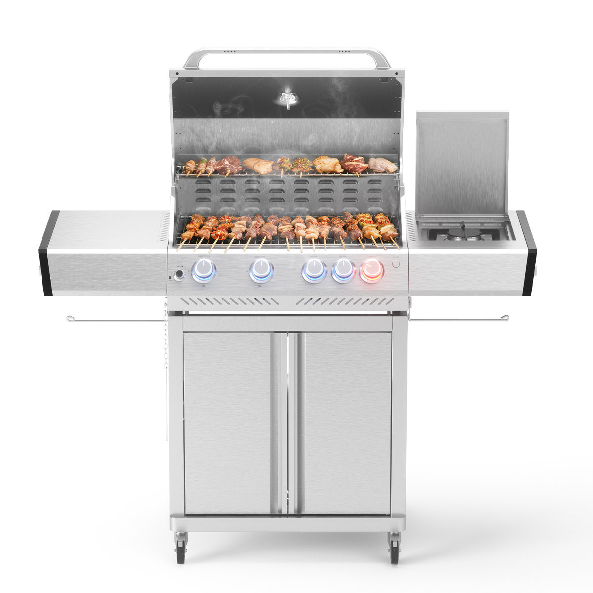 HAVATO Single Burner Freestanding Liquid Propane Gas Grill