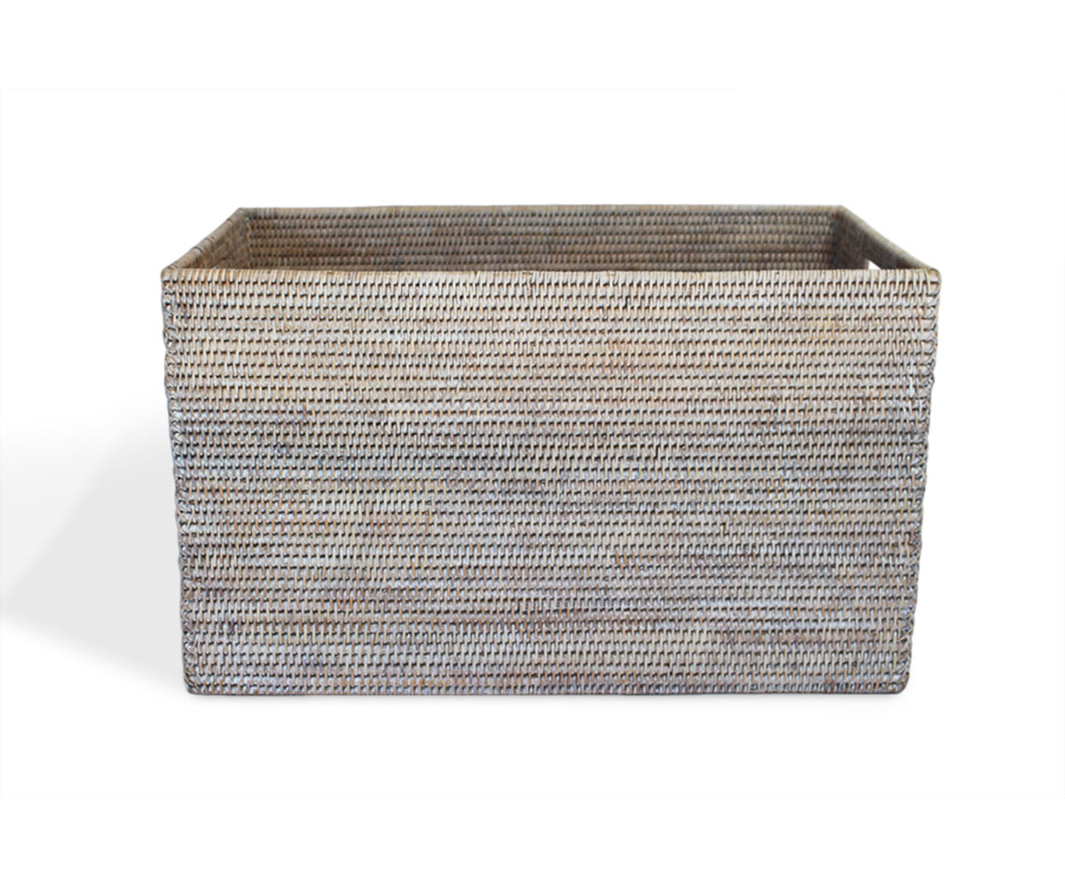 Hand Woven Wicker Laundry Basket