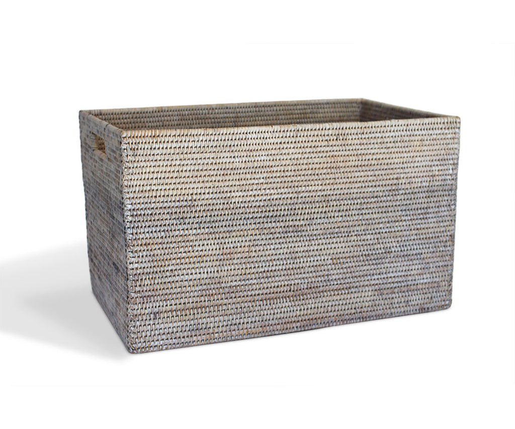 Hand Woven Wicker Laundry Basket