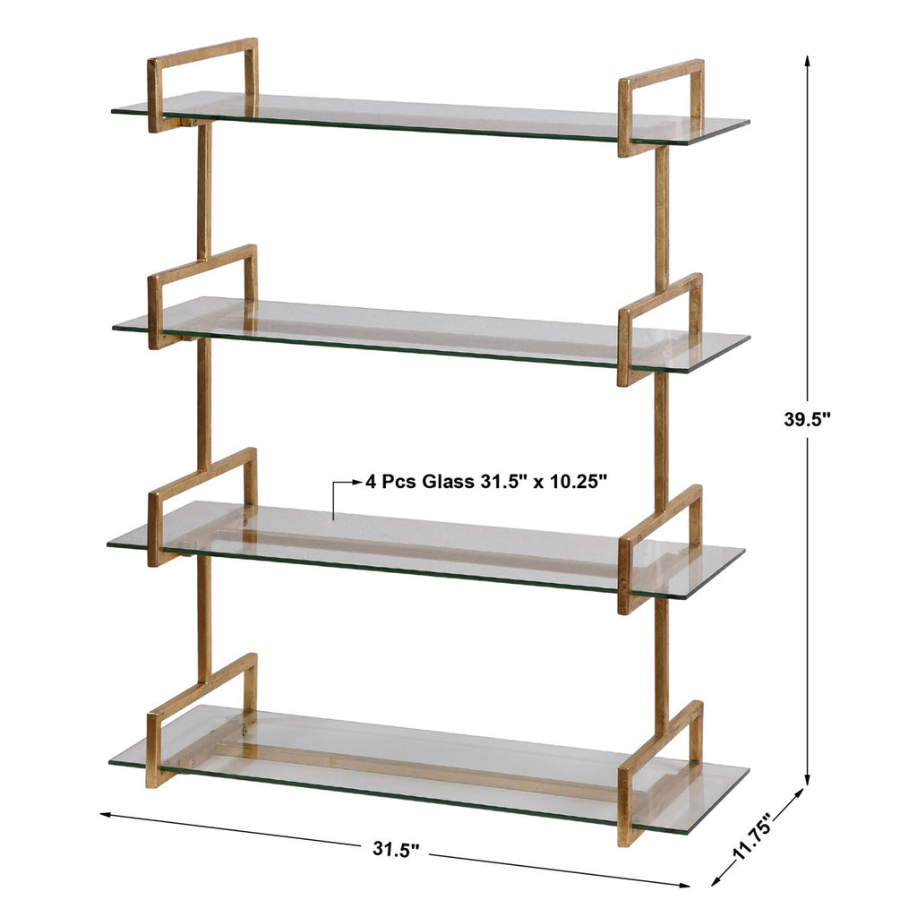 Harley 4 Piece Tiered Tiered Shelf