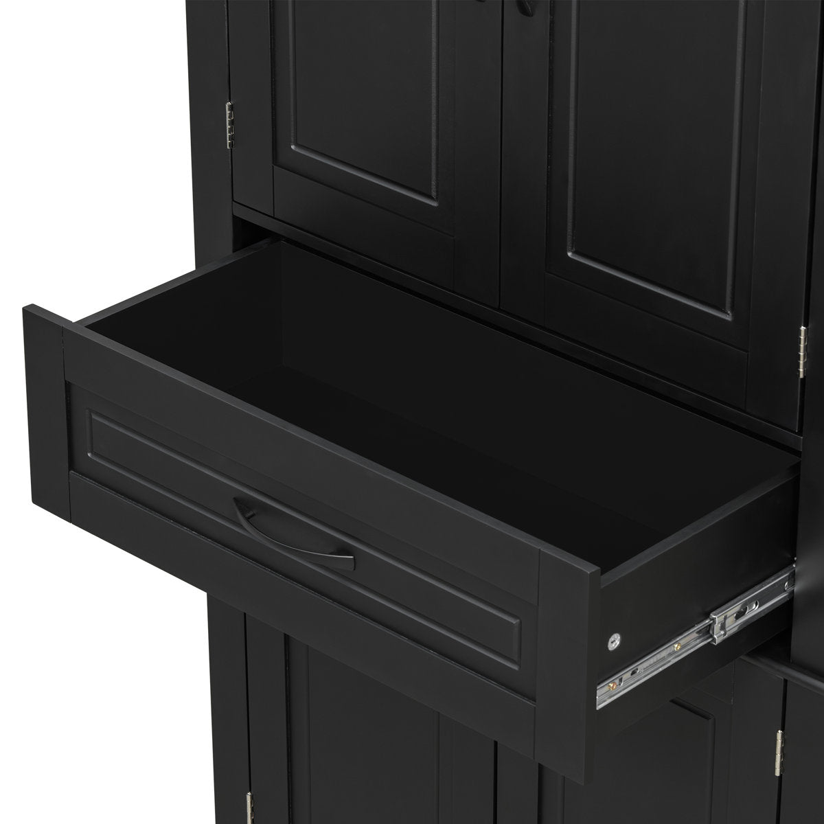 Harlowe Modern Bathroom Storage Cabinet with Adjustable Shelf, Drawer and Multi-Functional Storage