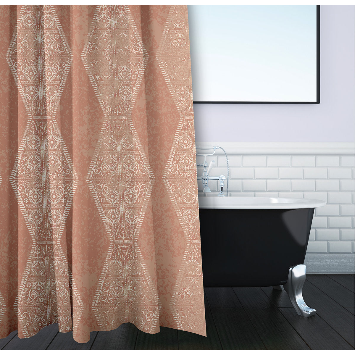 Harrel Ikat Shower Curtain