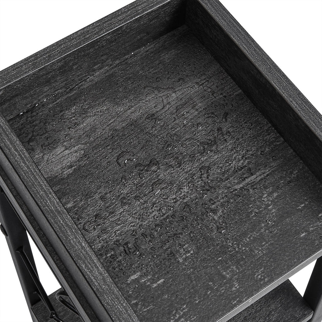Haslom Freestanding Linen Cabinet