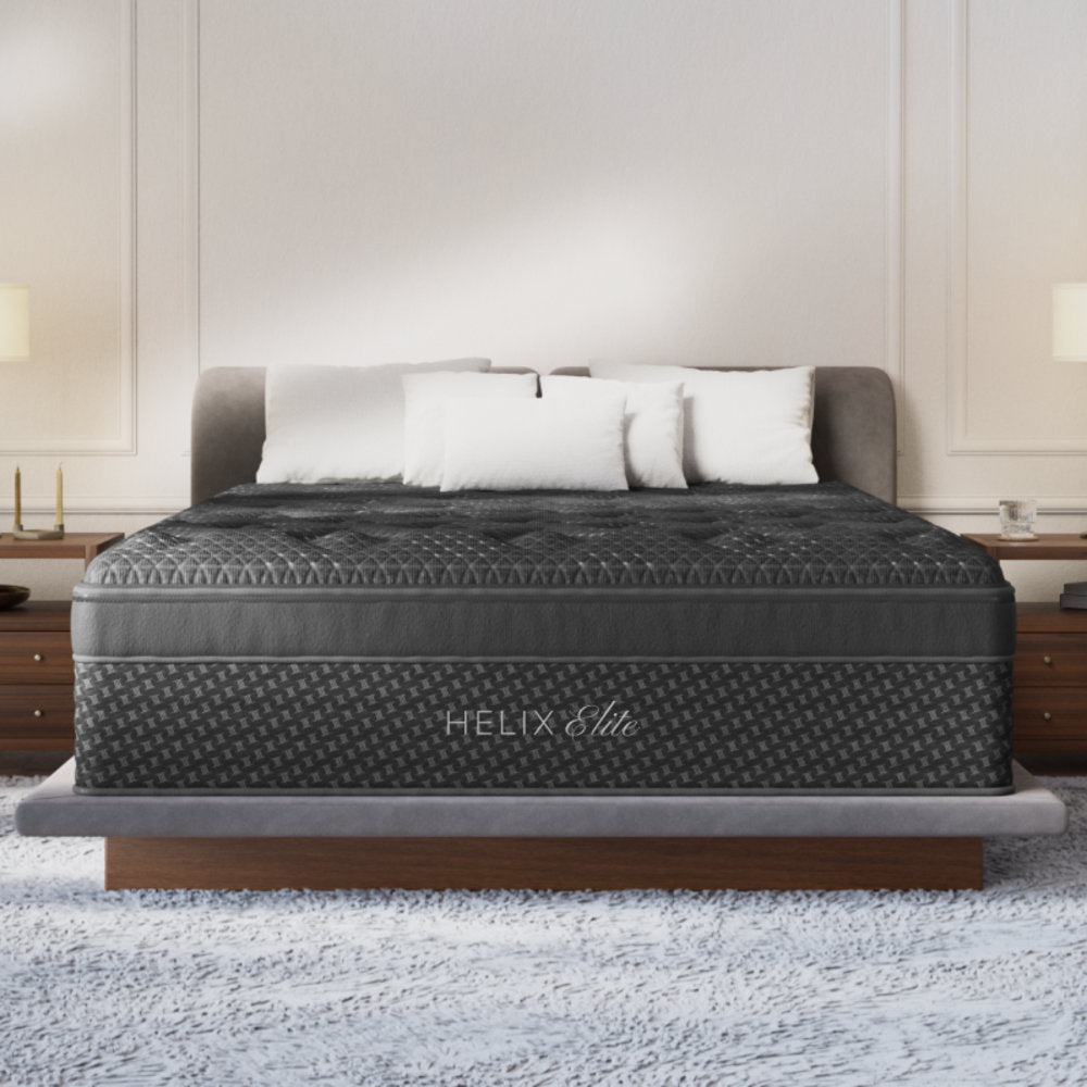 Helix Midnight Elite 15" Medium Hybrid Mattress with Cooling