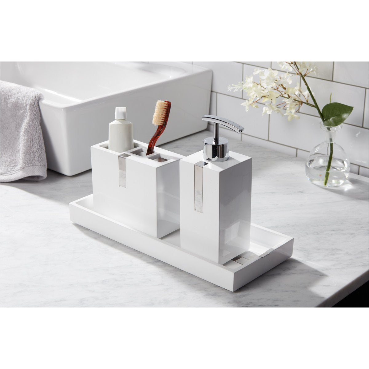 Houston Street Bathroom Accessory Set