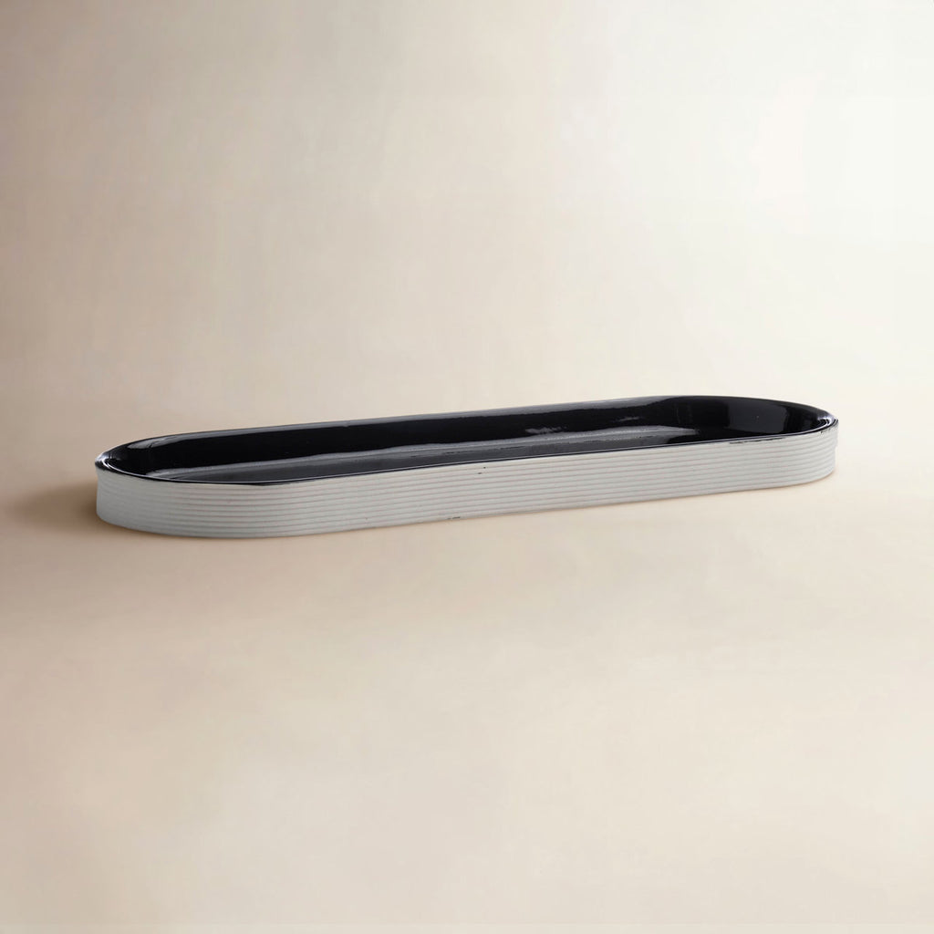 Hygge Porcelain China Bathroom Tray