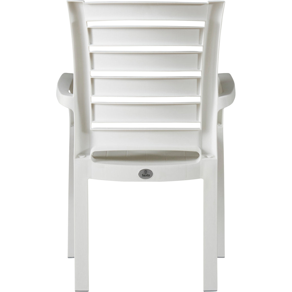 Isabell Stacking Patio Dining Armchair (Set of 2)
