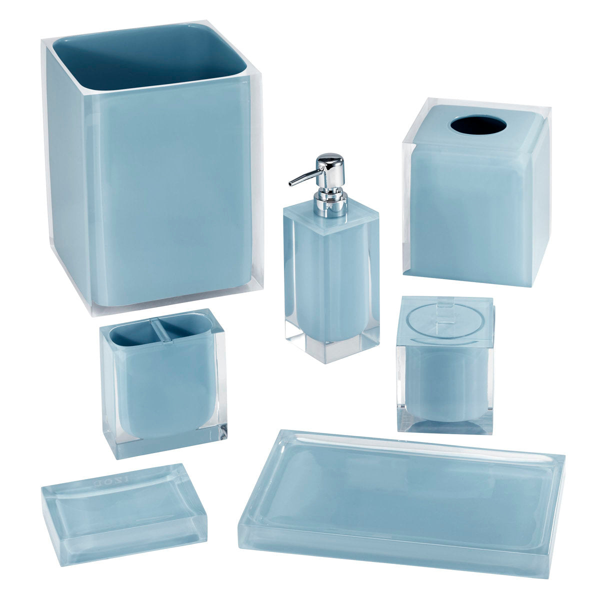 Iz Marina Blue Bath Bathroom Accessory