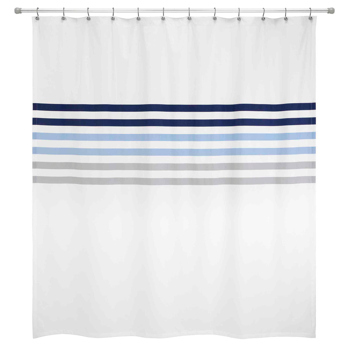 Izod Augusta Stripe Striped Shower Curtain