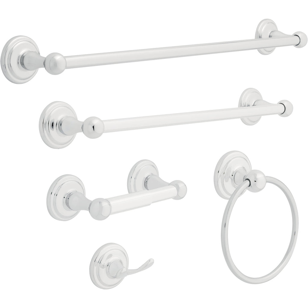 Jamestown Wall Mounted Double Robe Hook 9002PC
