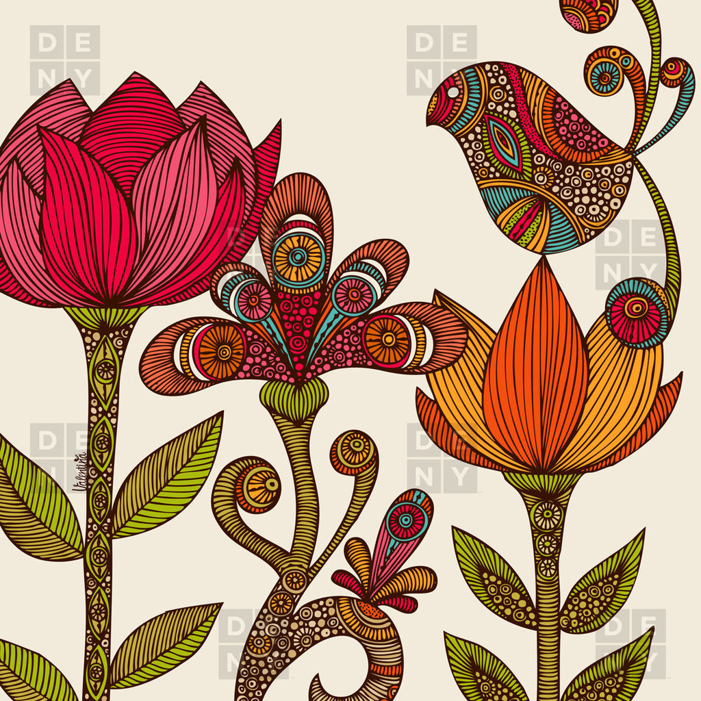 Jonesville Floral Shower Curtain