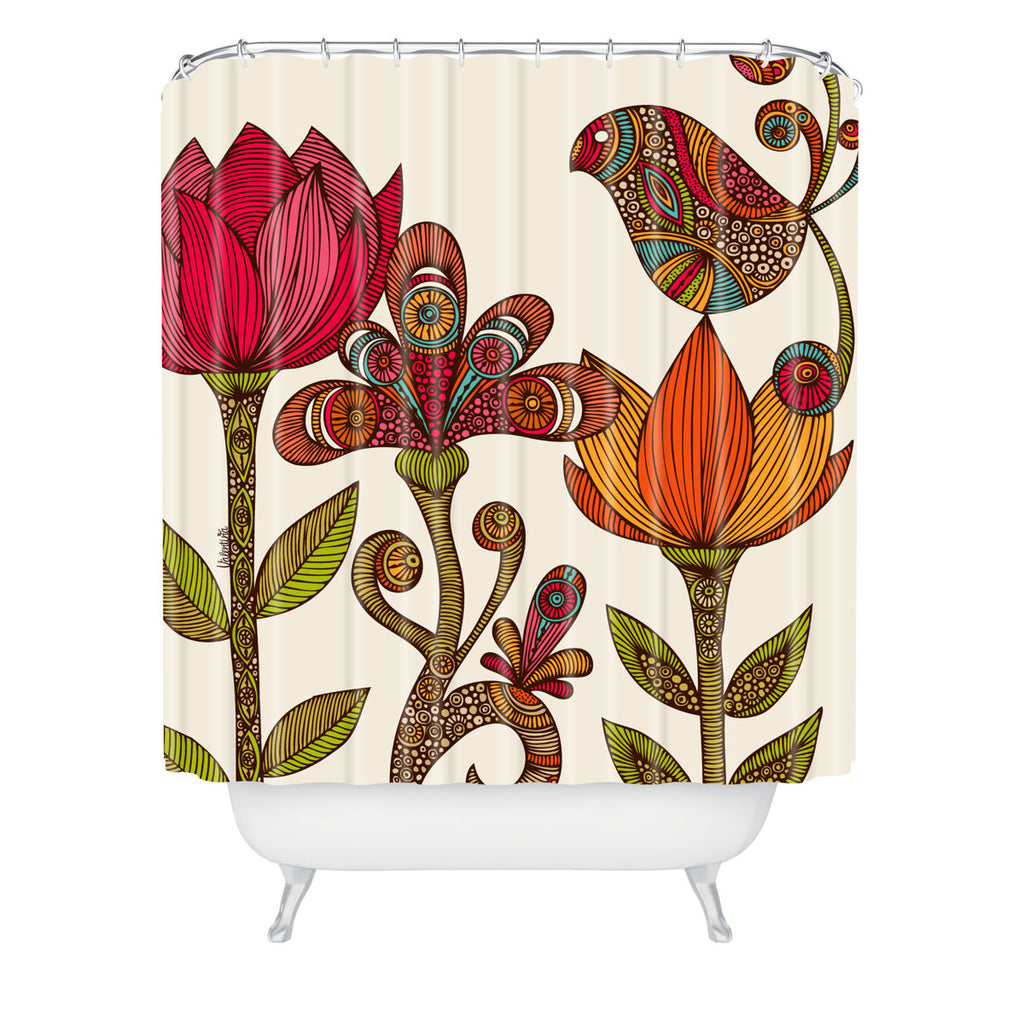 Jonesville Floral Shower Curtain