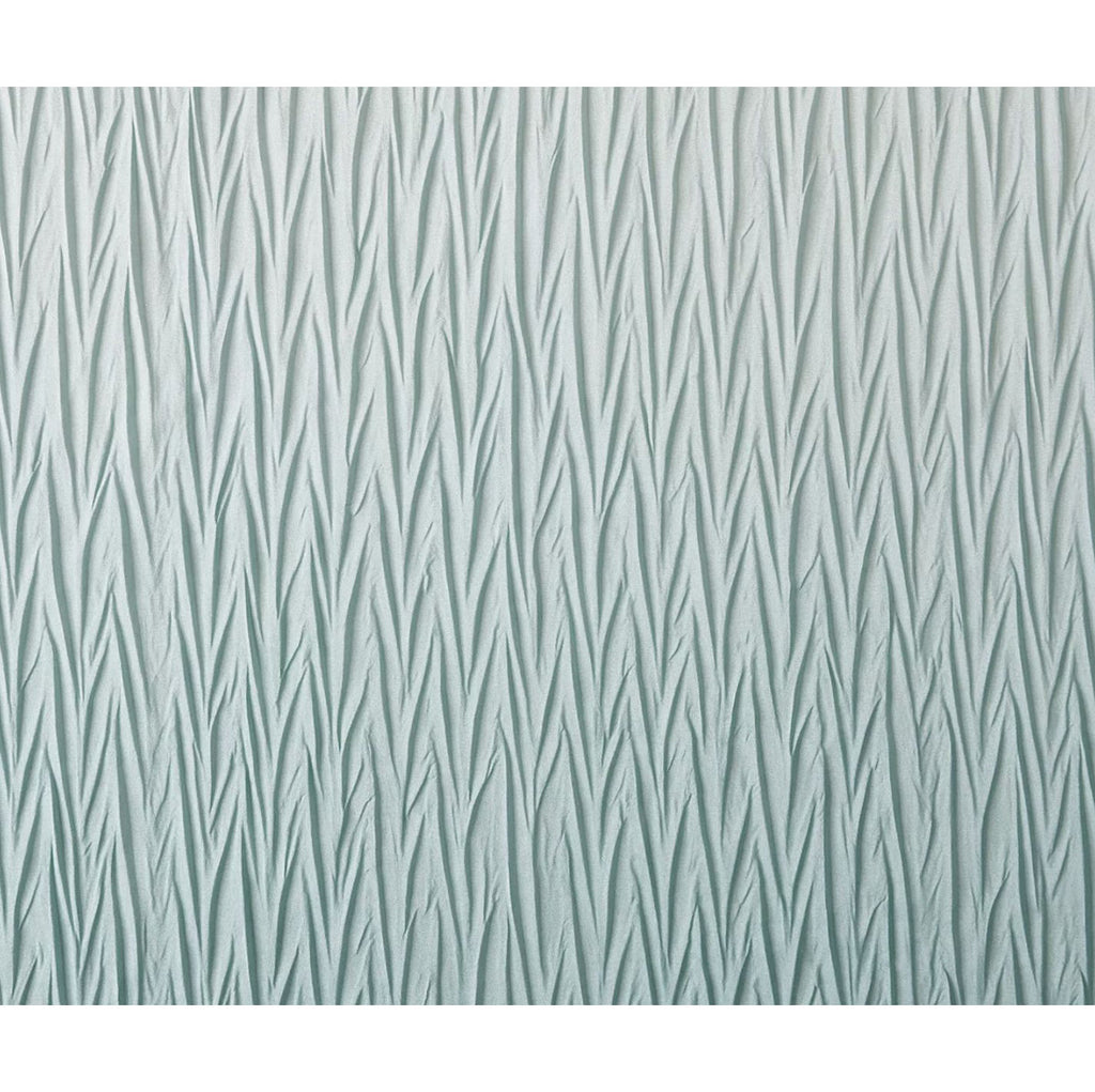 Kate Aurora Spa Essential Aqua Crushed Ombre Fabric Shower Curtain - 72 in. W x 72 in. L