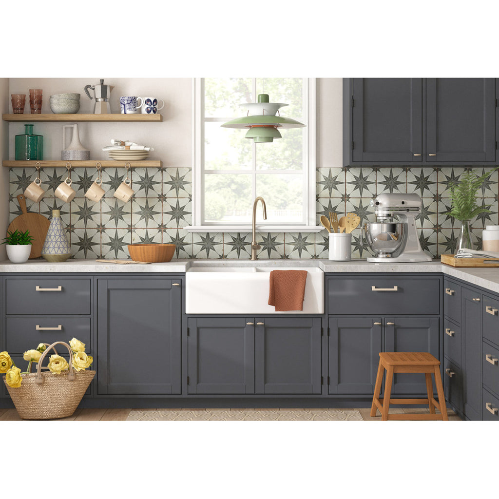 Kings 18 x 18 Ceramic Patterned Wall & Floor Tile