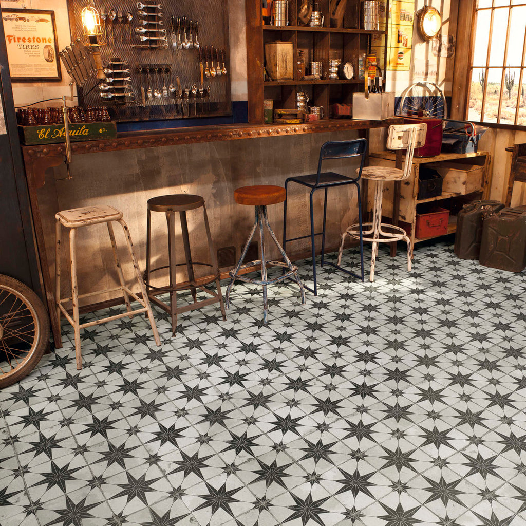 Kings 18 x 18 Ceramic Patterned Wall & Floor Tile