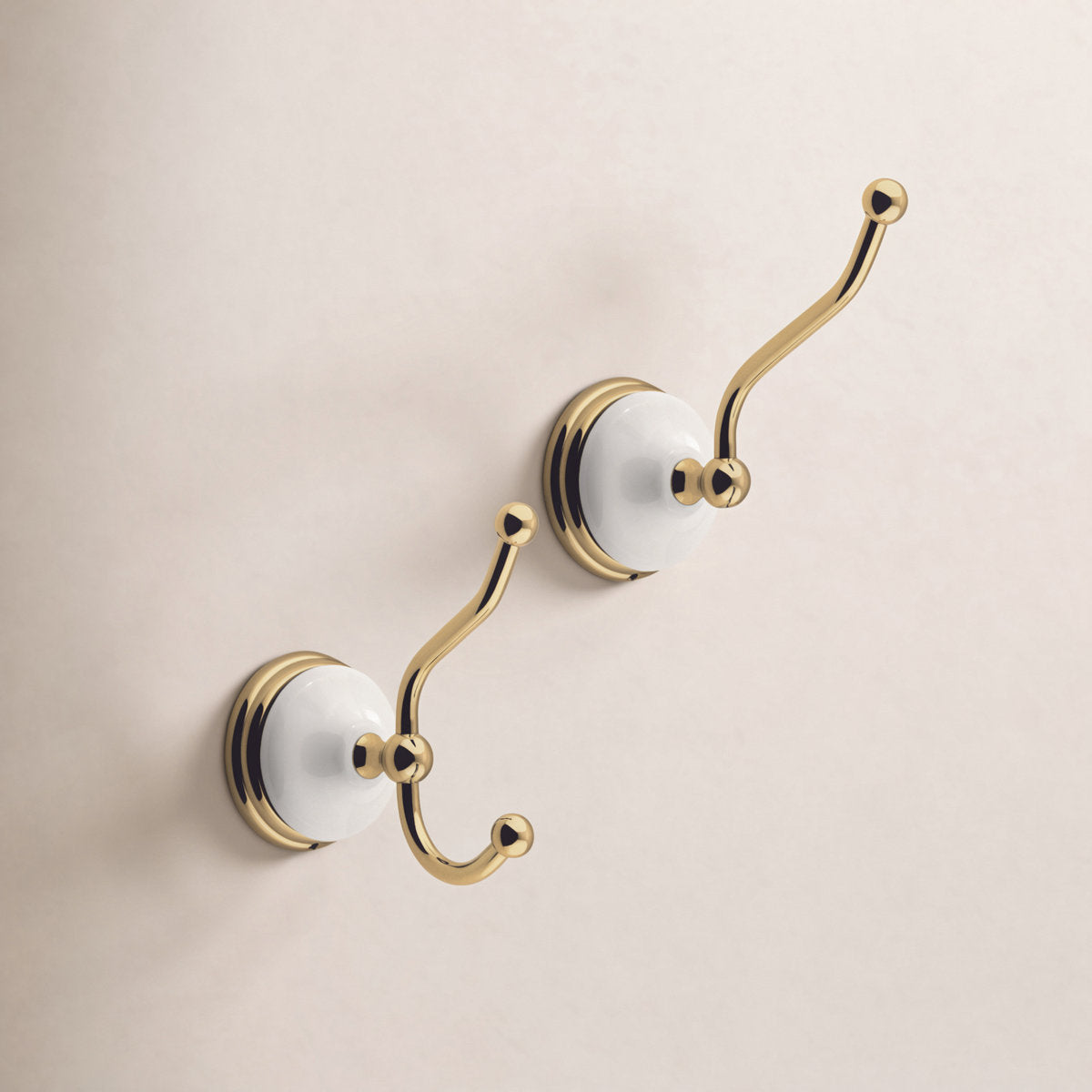 Kingston Brass Victorian Robe Hook (Set of 2) BAK1117PB